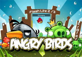 Angry Birds Theme & Flash Menu