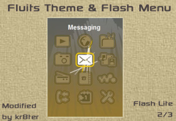 Fluits Theme and Flash Menu