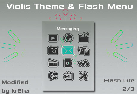 Violis Theme and Flash Menu