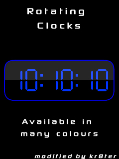 Rotating Clocks