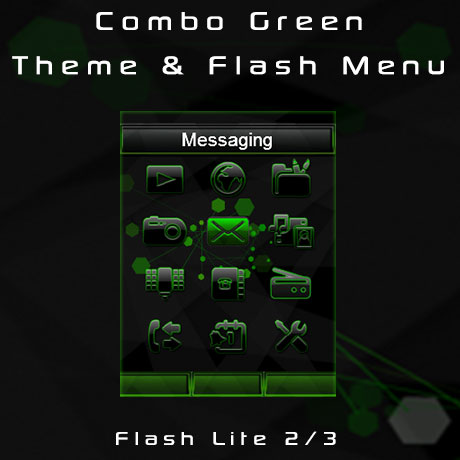 Combo Green Theme & Flash Menu