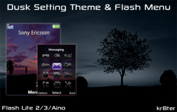 Dusk Setting Theme & Flash Menu