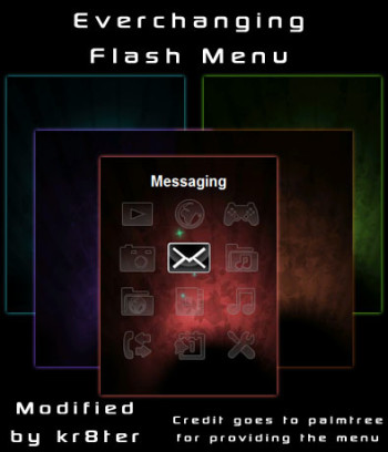 Everchanging Flash Menu