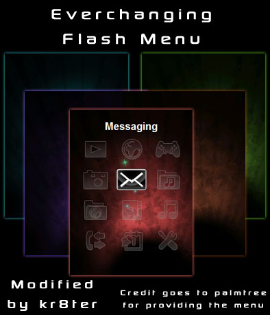 Everchanging Flash Menu