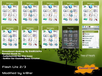 Greenheart Theme & Flash Menu