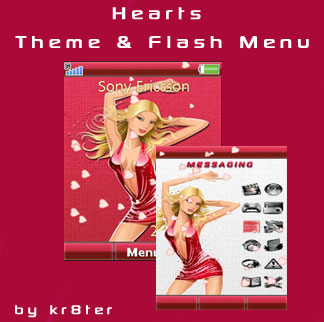 Hearts Theme & Flash Menu