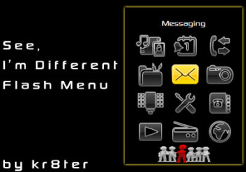 See, I'm Different Flash Menu