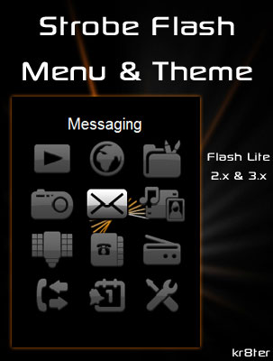 Strobe Flash Menu & Theme