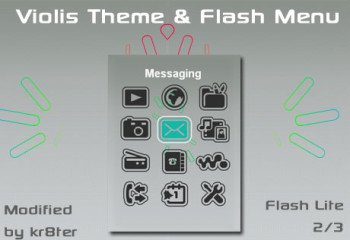 Violis Theme and Flash Menu