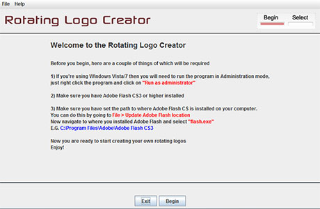 Rotating Logo Creator 2 by kr8ter Screenshots